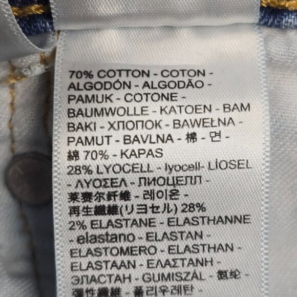 Levi’s 512 Jeans Men 31×32 (Fits 29×29.5) Blue Slim Tapered Fit Light Wash Denim - Picture 5 of 13